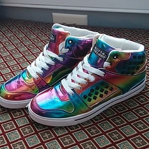 Rainbow Hightops
